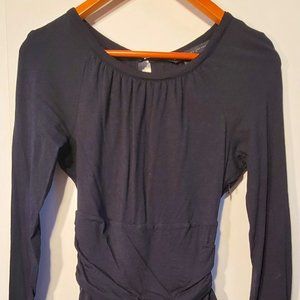 Marc Jacobs Long Sleeve Black Top